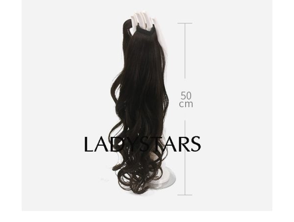 Tóc giả kẹp đuôi nữ xoăn lơi