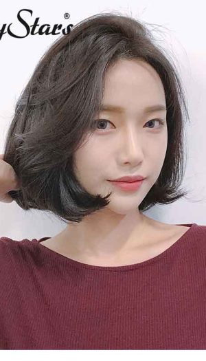 Tóc giả nguyên đầu bob ngang vai cá tính