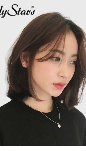 Tóc giả nguyên đầu ngắn ngang vai đẹp cuốn hút