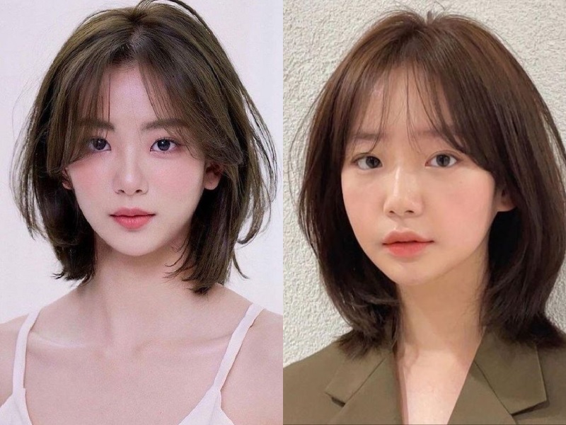 Tóc ngắn nữ mặt dài