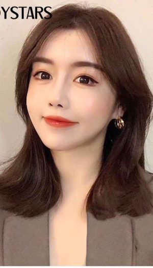Tóc giả nguyên đầu qua vai không mái