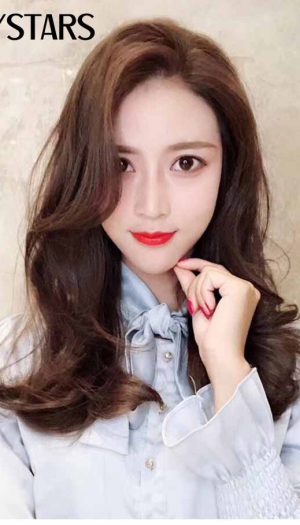 Tóc giả nguyên đầu dài sóng lọn to