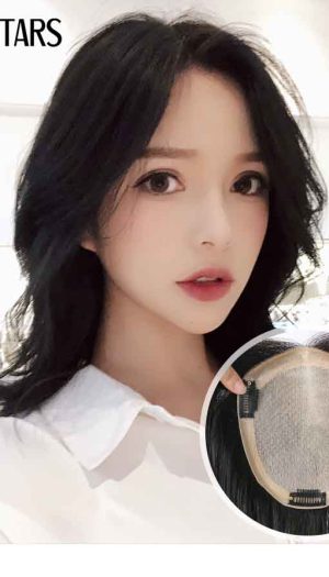 Tóc giả che bạc che hói siêu da đầu