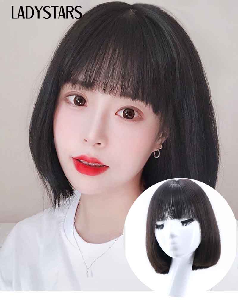 toc gia nguyen dau bob ngang vai mai ngang 1s
