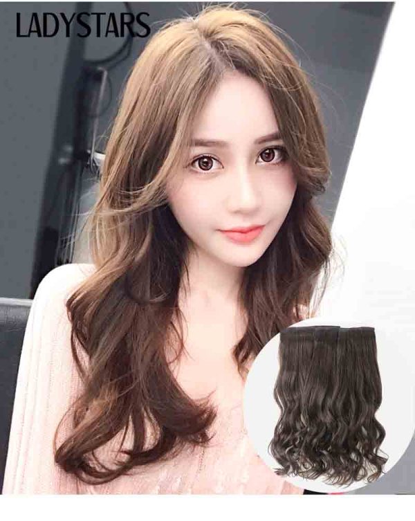 Tóc kẹp phím uốn gợn sóng