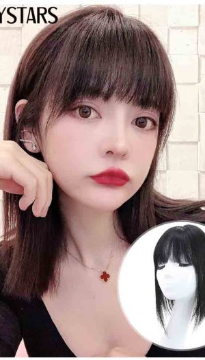 Tóc giả mái 3D có da đầu che hói che bạc