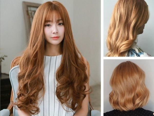 Tóc nâu vàng mật ong
