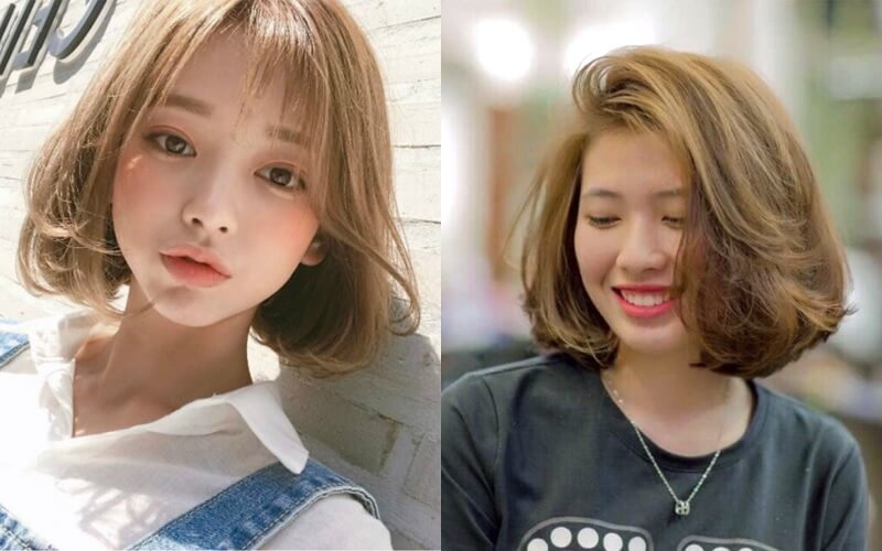 Tóc màu nâu hạt dẻ vàng