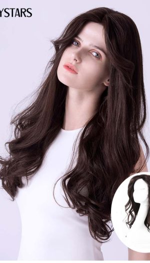 Tóc giả nguyên đầu dài xoăn lơi quyến rũ