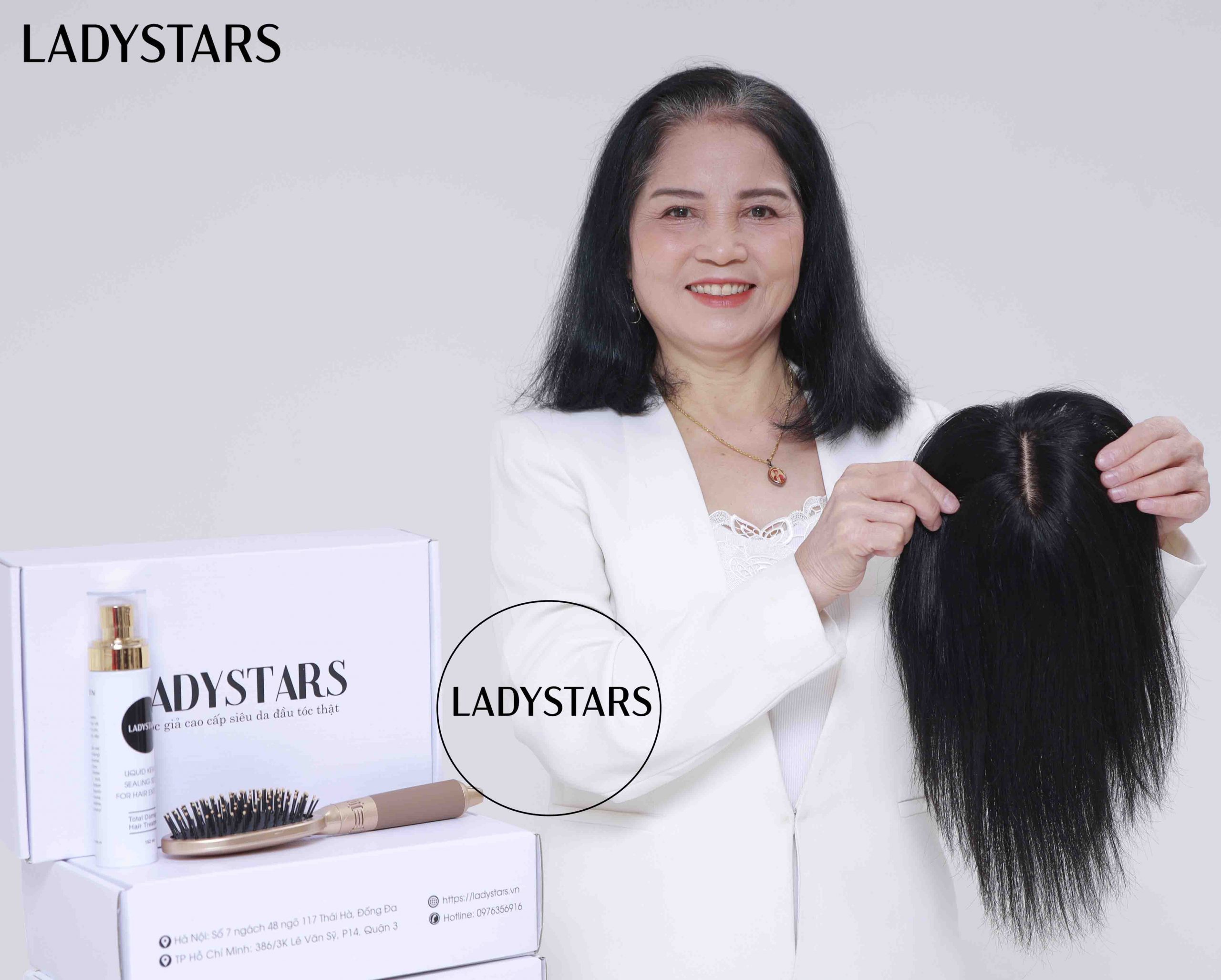 Tóc giả mái phủ hói