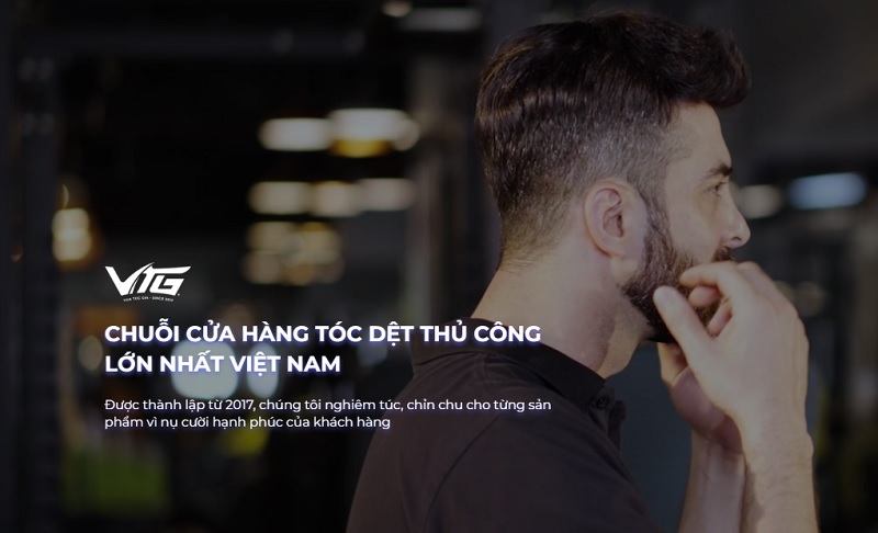 Vua Tóc giả - cửa hàng tóc giả nam Sài Gòn/TPHCM