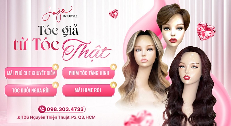 Tóc giả JoJo - cửa hàng tóc giả nam Sài Gòn/TPHCM