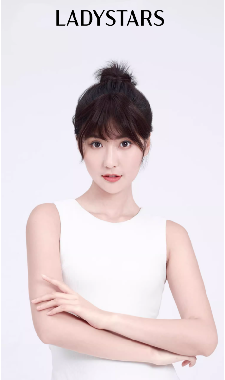 Tóc mái giả LADYSTARS, mái tàng hình, bồng bềnh tự nhiên bằng tóc thật