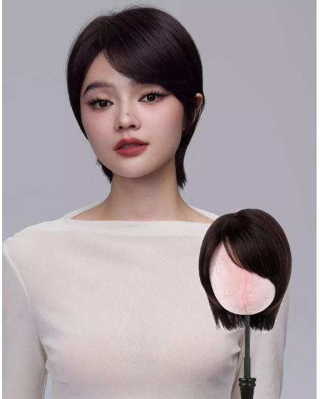 Tóc giả tém có mái