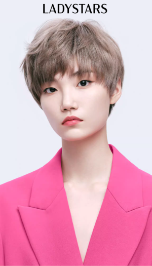 LADYSTARS - Tóc giả tém rêu hồng thời trang