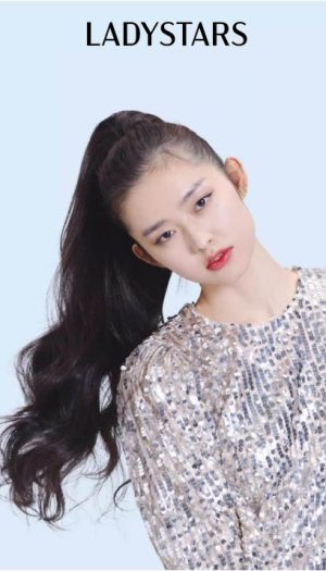 Tóc giả cột ngoạm đuôi ngựa LADYSTARS bằng tóc thật
