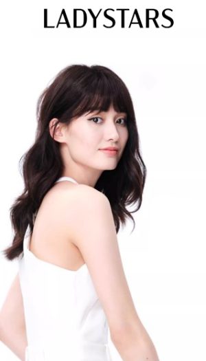 Tóc mái phủ hói bạc LADYSTARS dài tới lưng xoăn nhẹ có mái siêu da