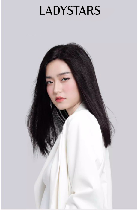 Tóc giả nữ LADYSTARS đen dài thẳng nữ tính bằng tóc thật