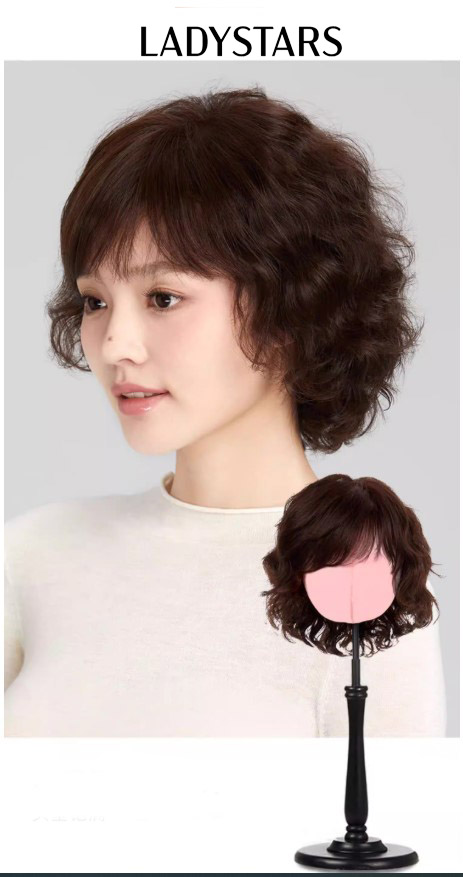 Các mẫu tóc giả ngắn​ bằng tóc thật được ưa chuộng hiện nay