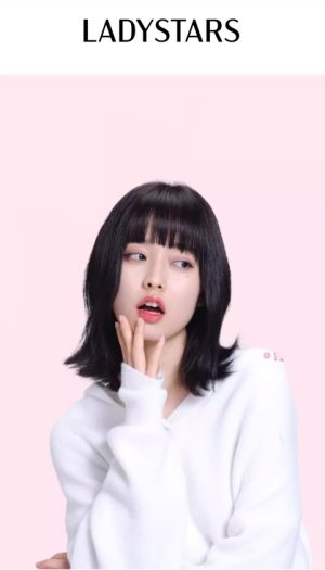 Tóc giả nữ LADYSTARS thẳng dài qua vai có mái bằng tóc thật có da đầu