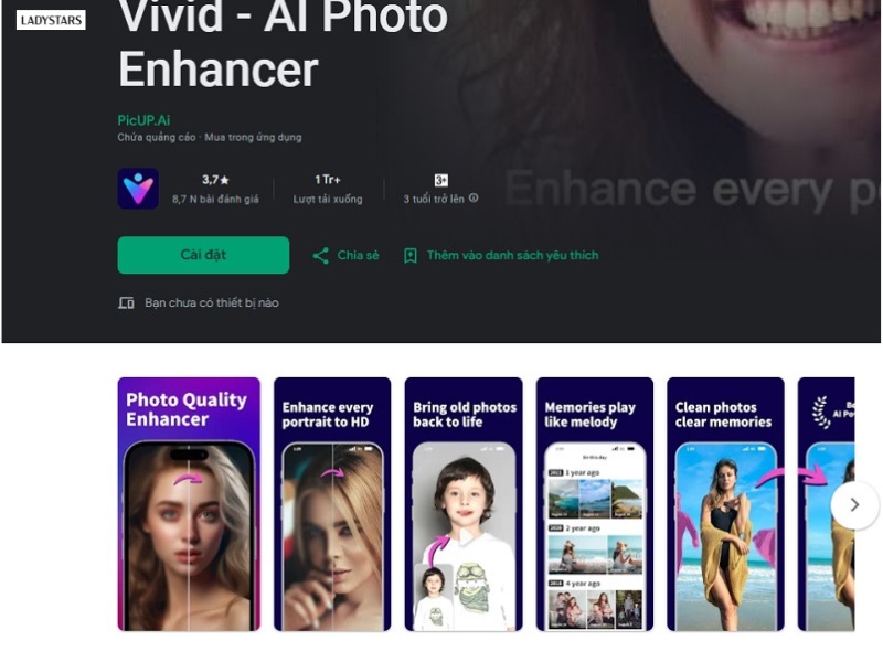 Phần mềm Vivid AI