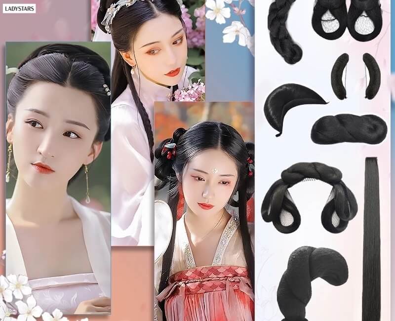 Tóc giả cổ trang​