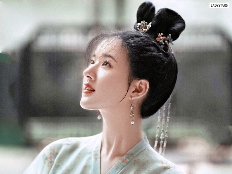 Tóc giả cổ trang nữ