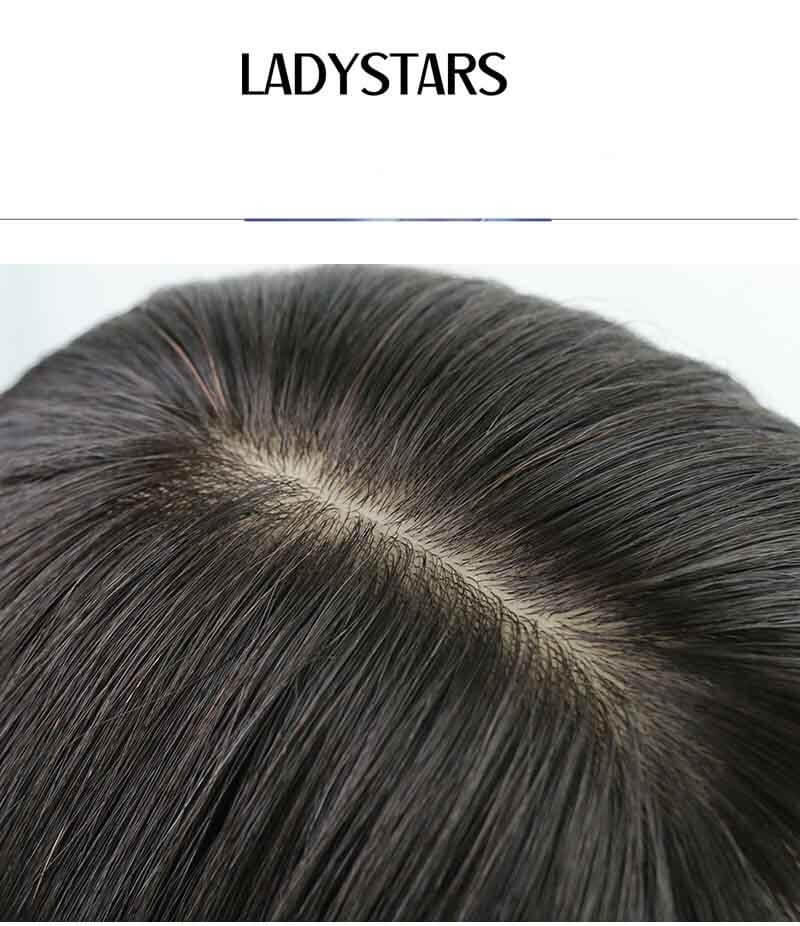 Tóc giả topper che thưa hoặc hói đỉnh đầu