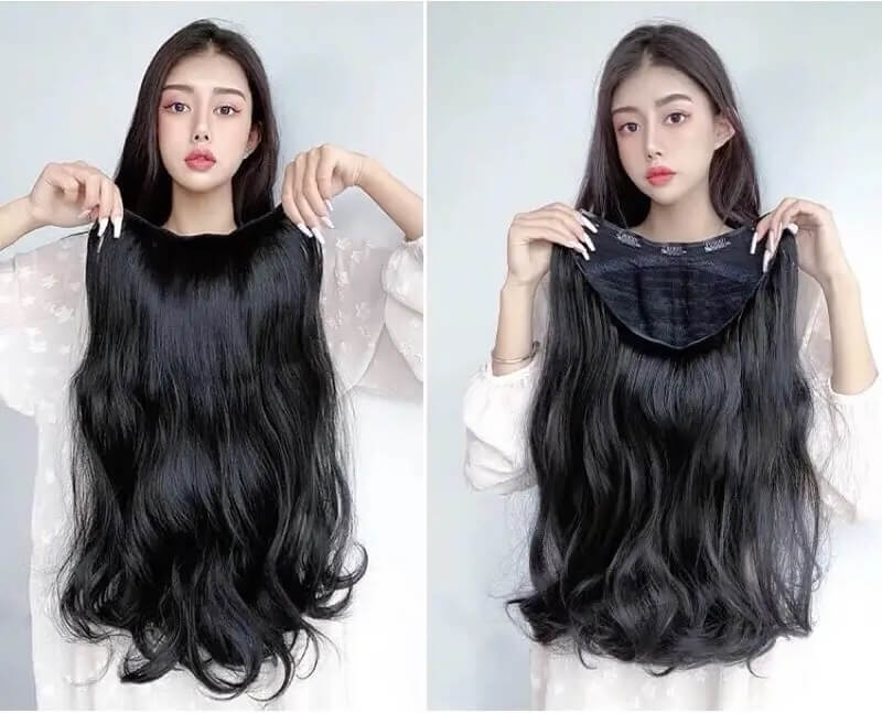 Tóc chữ U hoặc tóc nửa đầu