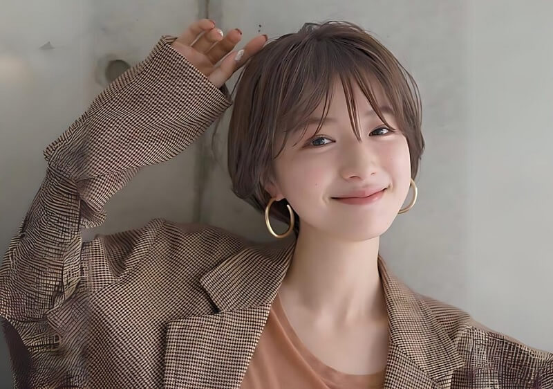 Tóc tém mái thưa