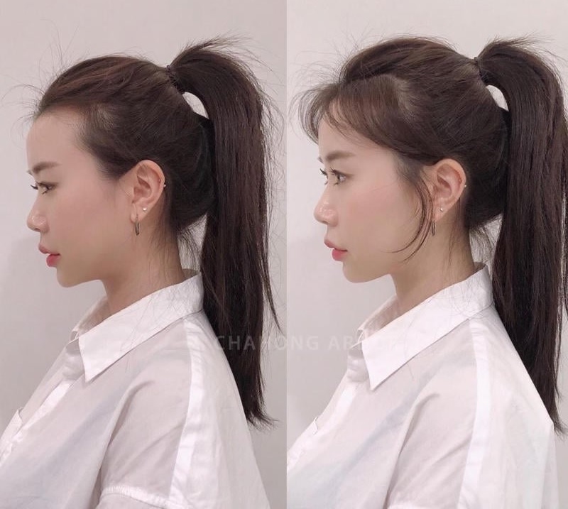 Tóc dài buộc đuôi ngựa