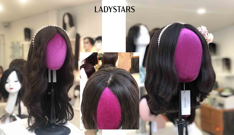 LadyStars - Địa chỉ mua tóc giả nữ nguyên đầu giá tốt cao cấp