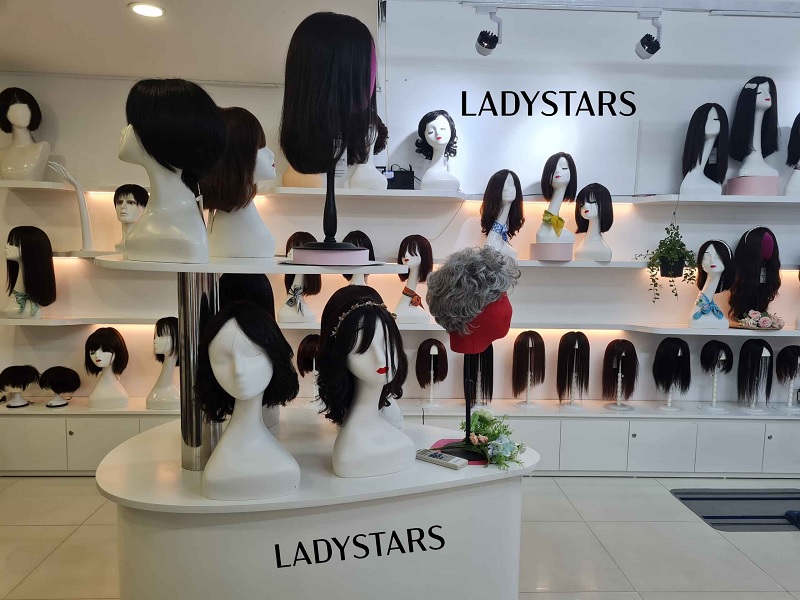 LadyStars - Địa chỉ cung cấp tóc giả mái hói giá tốt chất lượng cao