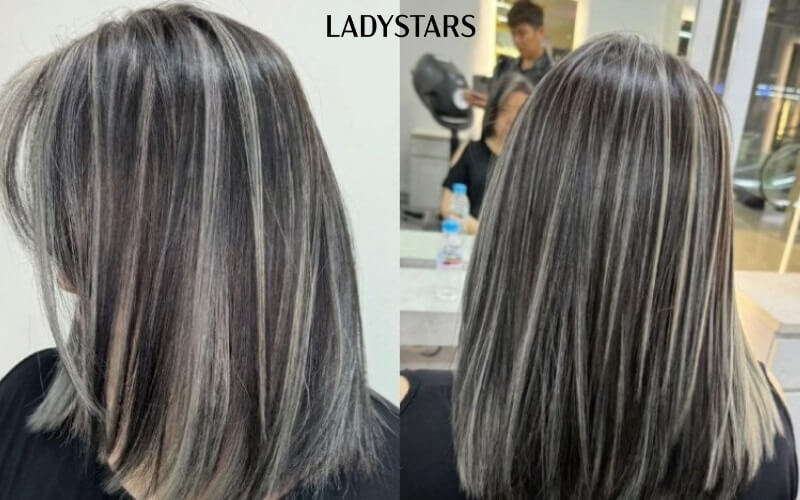 Màu nhuộm phủ bạc là gì?