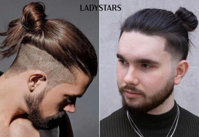 Tóc nam Top knot