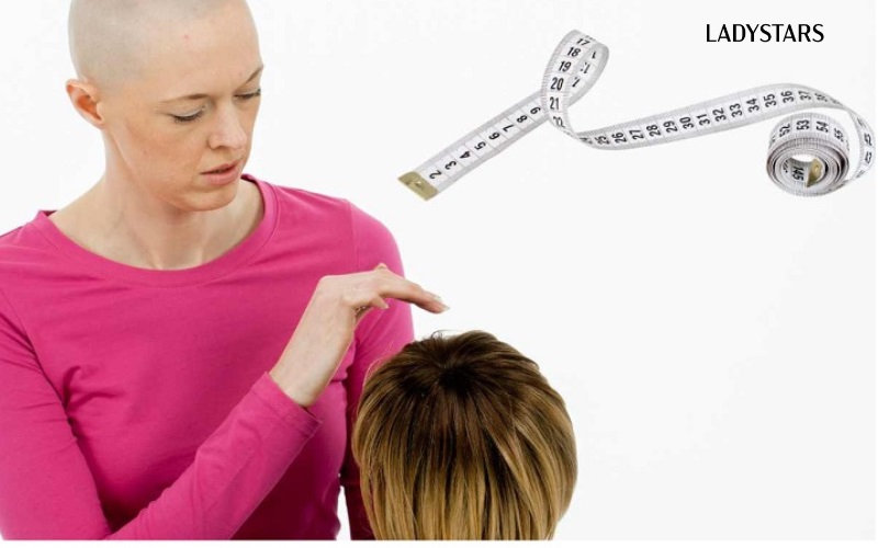 Lưu ý khi đo Size tóc giả nguyên đầu
