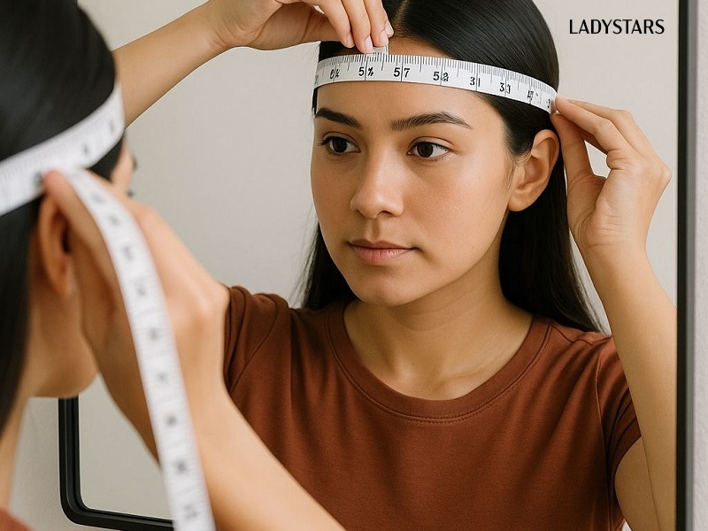 Cách đo Size tóc giả nguyên đầu