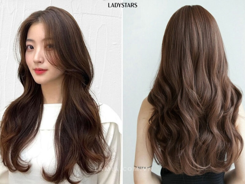 Tóc ngắn uốn đuôi