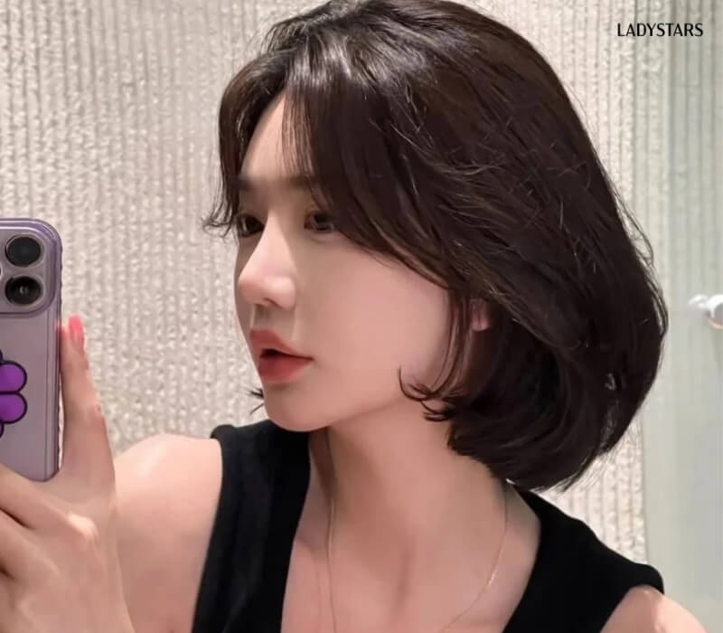 Tóc uốn đuôi tỉa layer