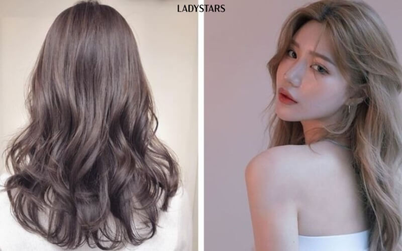 Tóc uốn đuôi không mái