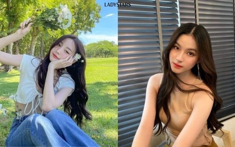 Tóc ngang lưng uốn đuôi