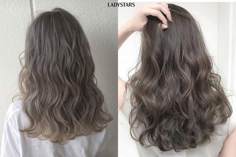 Tóc ngang lưng uốn sóng nước