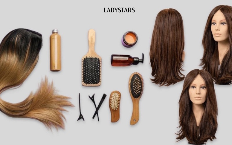 Các bước mang tóc giả đi du lịch hợp lý