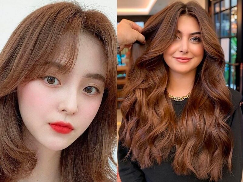 Tóc màu nâu hạt dẻ
