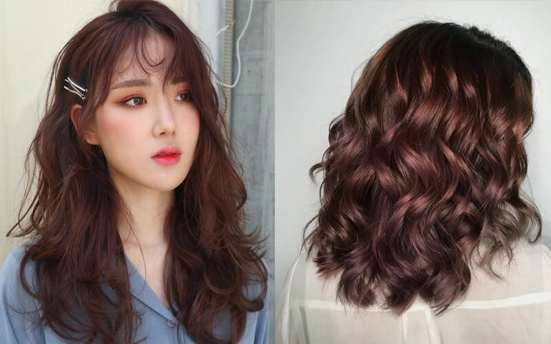 Tóc màu nâu gỗ