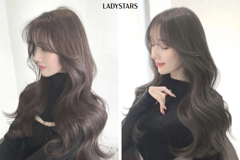 Tóc uốn xoăn lơi gợn sóng