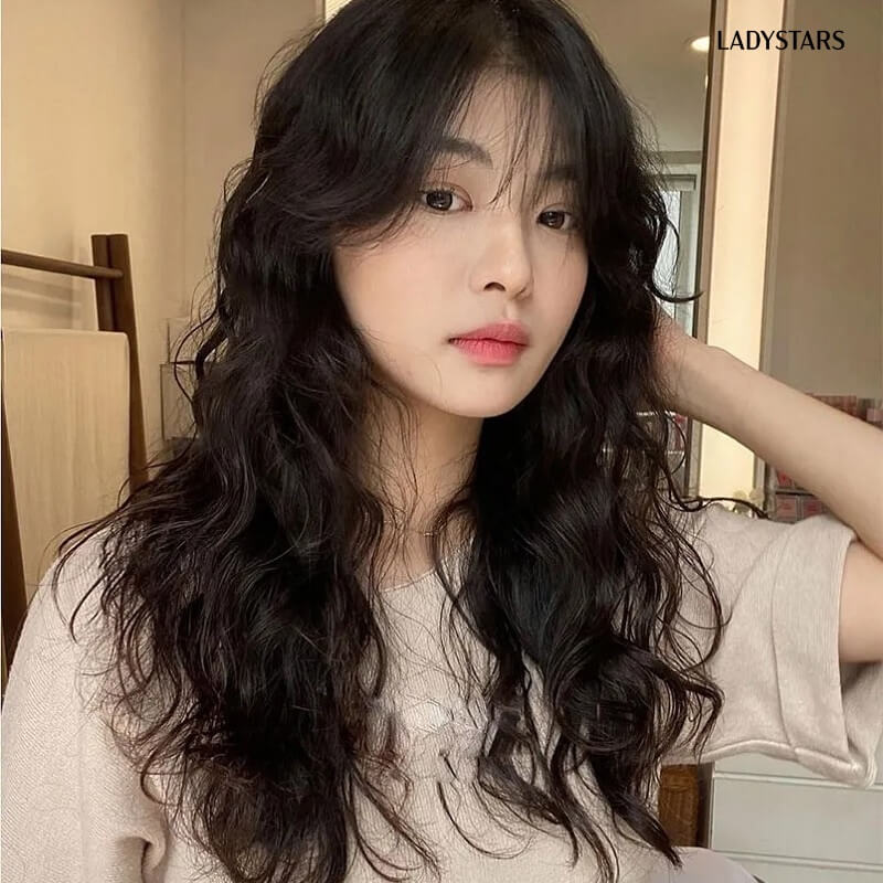 Tóc xoăn lơi lọn nhỏ