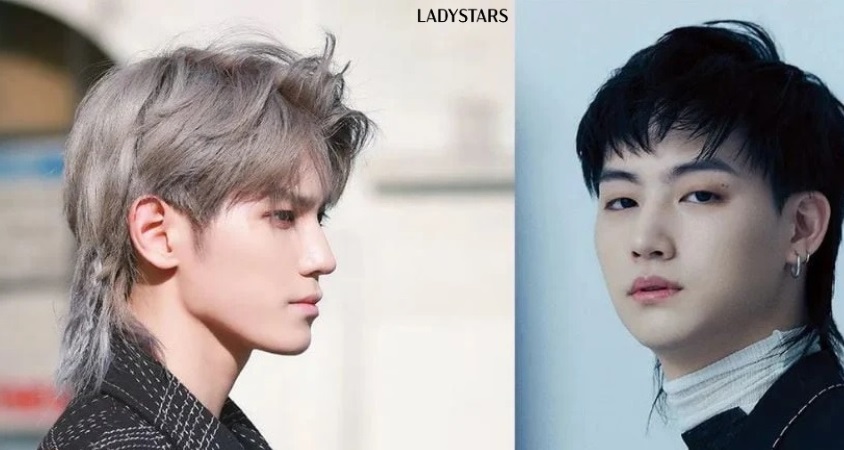 Tóc giả mullet nam hiện đại