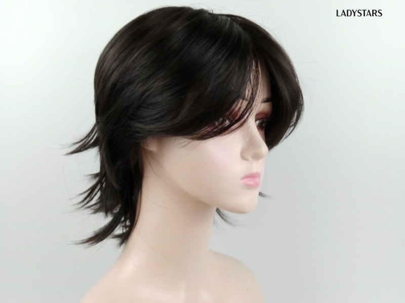 Tóc giả mullet nguyên đầu