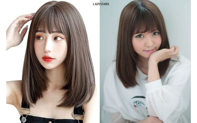 Tóc Layer mái ngố